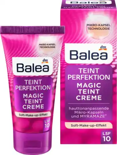 Balea-Tagescreme Balea, getönt, Teint Perfektion Magic Teint