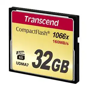 CF-Karte Transcend 32GB CompactFlash 1000 Speicherkarte