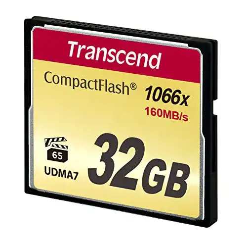 Die beste CF-Karte Transcend 32GB CompactFlash 1000 Speicherkarte 2026 Test Bestseller CF-Karte Transcend 32GB CompactFlash 1000 Speicherkarte