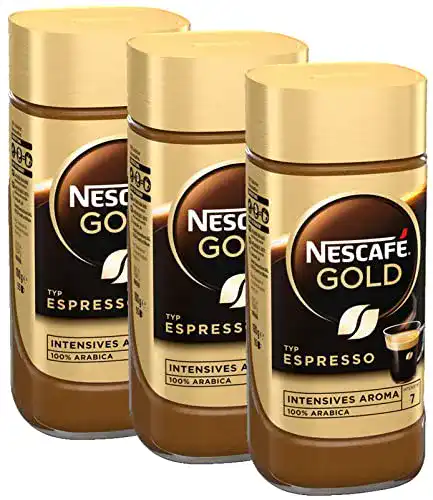 Löslicher Kaffee NESCAFÉ Gold Typ ESPRESSO, 3 x 100g