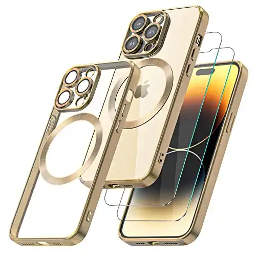 iPhone-14-Pro-Max-Clear-Case mit MagSafe Giolus Clear