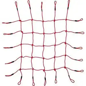 Kletternetz small foot aus Kunststoffseilen, belastbar bis 200 kg