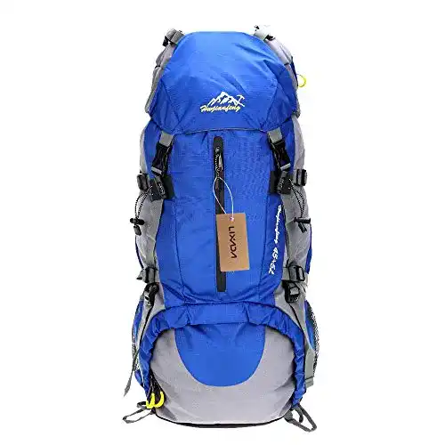 Rucksack-60-Liter Lixada 45L + 5L Sac à DOS Avec Housse