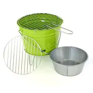 Grilleimer Nexos Eimergrill Grill-Eimer Holzkohlegrill Ø 30 cm