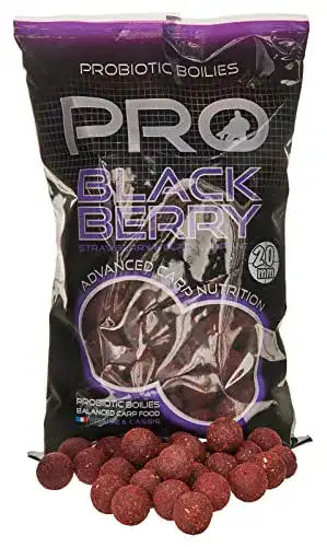 Starbaits-Boilies Starbaits Bouillettes Pro BlackBerry Boilies