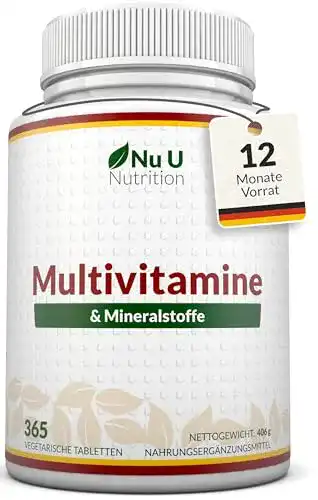 Multivitamin-Tabletten Nu U Nutrition Vitamine & Mineralien