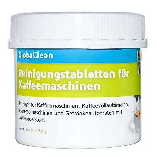 Kaffeefettlöser GlobaClean ® Reinigungstabletten 250x 2g