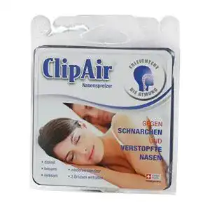 Nasendilatator CLIP AIR ClipAir Nasenspreizer, Set mit 3 Größen