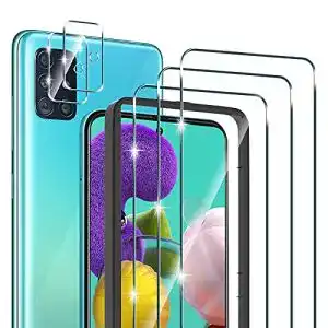 Samsung-Galaxy-A51-Panzerglas omitium, 2 Kamera Panzerglas