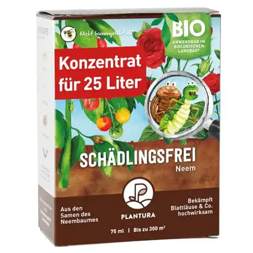 Mittel gegen Blattläuse Plantura Bio-Schädlingsfrei Neem, effektiv