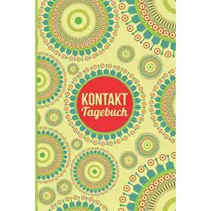 Kontakttagebuch Kontakt Tagebuch: bis zu 405 Einträge (ca. DIN A 5)