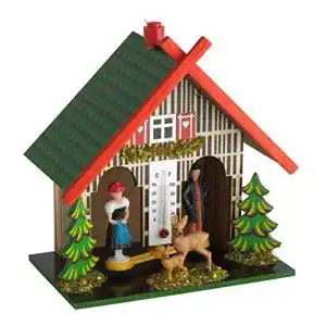 Wetterhaus TFA Dostmann aus Holz, 48.1501, Wetterhäuschen