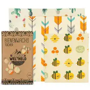 Bienenwachstuch Weltheld Bienenwachstücher, Kaktus