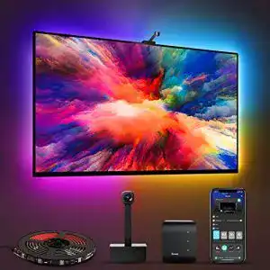 TV-Hintergrundbeleuchtung Govee Immersion mit Kamera