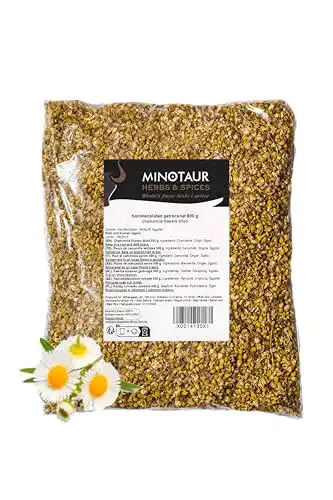 Kamillentee MINOTAUR Herbs, Echte Kamillenblüten, 2 x 500 g