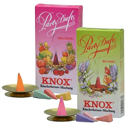 Knox-Räucherkerzen Knox Räucherkerzen 2er Set Party-Düfte