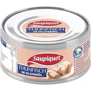Thunfisch-Dose Saupiquet Thunfischstücke in Olivenöl, 185g