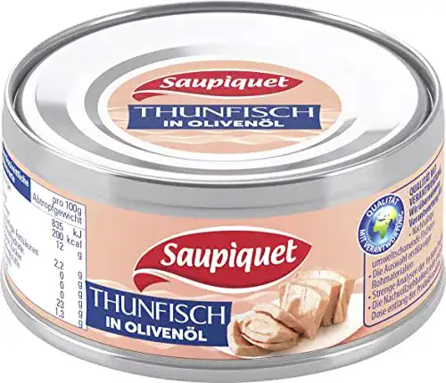 Thunfisch-Dose Saupiquet Thunfischstücke in Olivenöl, 185g