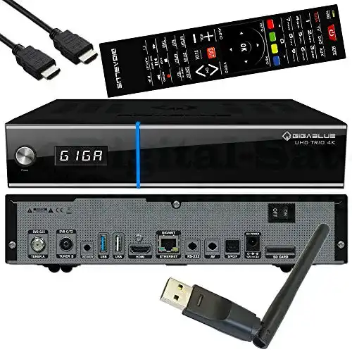 Linux-Receiver GigaBlue UHD Trio 4K 2160p 1xDVB-S2X MS