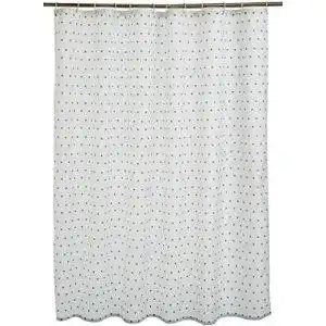 Duschvorhang Amazon Basics, Stoff, bedruckt, 180 x 180 cm
