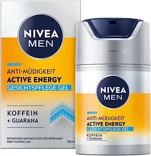 Die beste Nivea-Tagescreme Nivea Men Active Energy Gesichtspflege Gel 2026 Test Bestseller Nivea-Tagescreme Nivea Men Active Energy Gesichtspflege Gel