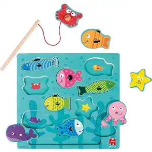 Angelspiel Goula Jumbo Spiele Magnetisch Holzspielzeug u. Puzzle