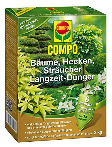 Heckendünger Compo Bäume, Hecken, Sträucher, 2 KG 20524