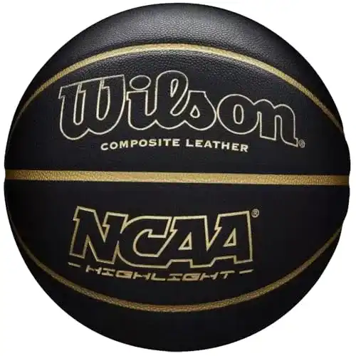 Die beste Basketball Wilson Men's NCAA Highlight 295 BSKT , Black/Gold 2026 Test Bestseller Basketball Wilson Men’s NCAA Highlight 295 BSKT , Black/Gold