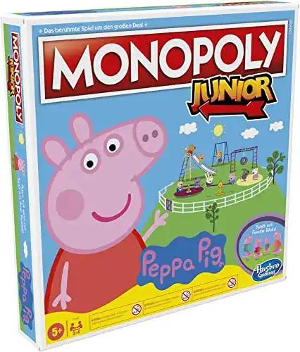 Die beste Spiele ab 5 Jahren Hasbro Monopoly Junior: Peppa Pig Edition 2026 Test Bestseller Spiele ab 5 Jahren Hasbro Monopoly Junior: Peppa Pig Edition