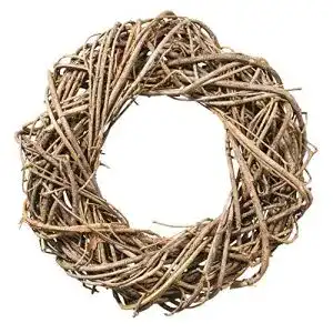 Weidenkranz Rayher 65235000 Rebenkranz, 30 cm ø, Höhe 5 cm