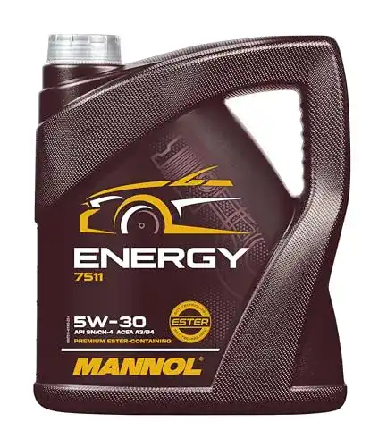Motoröl 5w30 MANNOL Energy 5W-30 API SL ACEA A3/B3, 4 Liter