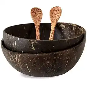 Kokosnussschale onvacay Kokosnuss Schale Natural Vegan