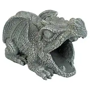 Wasserspeier Design Toscano Darian, der Drache, Regenrohrauslass