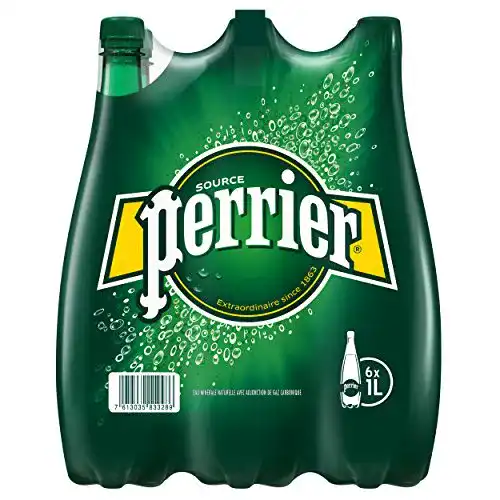 Mineralwasser Perrier Natural Sparkling Mineral Water 6x 1Lit.