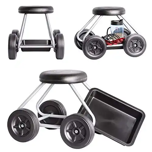 Die beste Fahrbarer Gartensitz UPP Rollsitz Easy Work bis 130 Kg belastbar 2026 Test Bestseller Fahrbarer Gartensitz UPP Rollsitz Easy Work bis 130 Kg belastbar