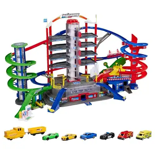 Parkhaus-Spielzeug Majorette Super City Garage, motorisiert