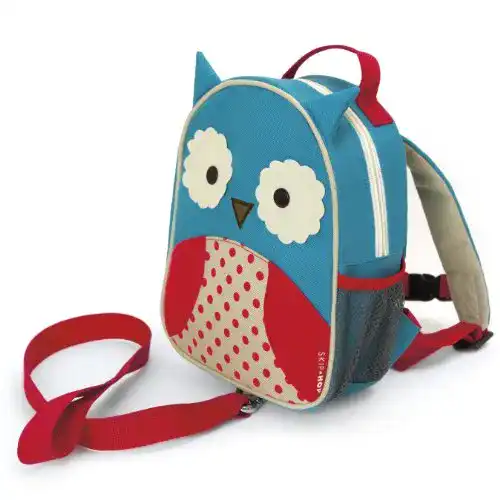 Kinderleine Skip Hop Zoo Rucksack, für Kinder, Eule Otis