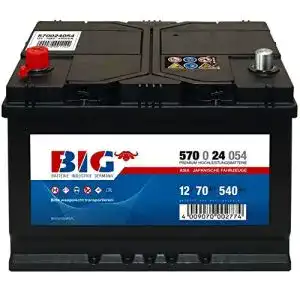 Autobatterie 70Ah BIG 12V Starterbatterie