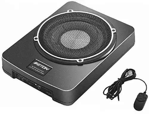 Eton-Subwoofer ETON USB 10 Aktivwoofer unter dem Sitz