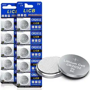 CR2032 LiCB 10 Stück 3V Lithium Knopfzellen CR 2032 Batterien