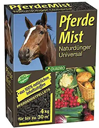 Pferdedung GP TONER Pferdemist 4kg Naturdünger
