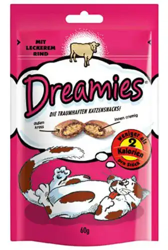 Dreamies-Katzensnack Dreamies Katzensnack Rind 60g