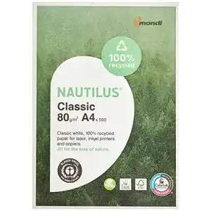 Druckerpapier 80g Neusiedler Mondi, Recycling, Nautilus, 500 Bl.