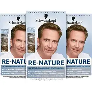Haarfärbemittel für Männer RE-NATURE Männer Mittelblond bis