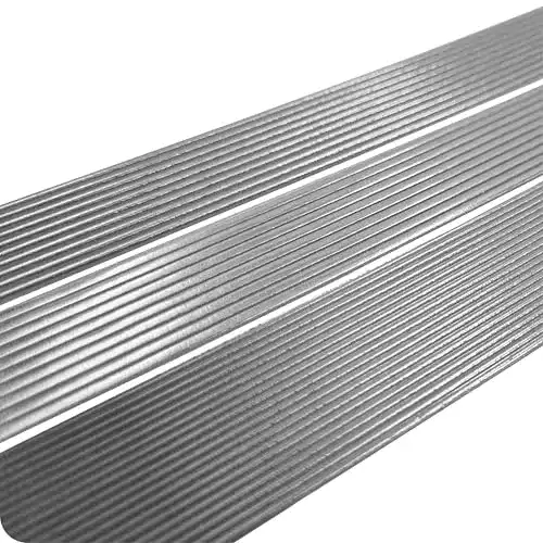 Wachsstreifen Smowo ® 50 Stück Silber Set 200mm