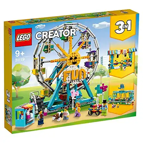 Die beste LEGO Creator LEGO 31119 Creator Riesenrad, Freizeitpark 2026 Test Bestseller LEGO Creator LEGO 31119 Creator Riesenrad, Freizeitpark