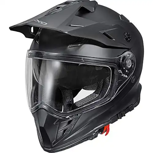 Nexo-Helm Nexo Motocross MX-Line Endurohelm II mattschwarz