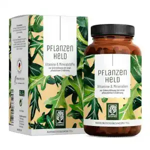 Vitamin-Kapseln NATURTREU PFLANZENHELD Vegan Multivitamin