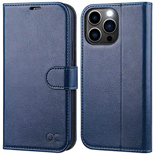 iPhone-13-Pro-Max-Hülle OCASE Premium PU Leder, Kartenfach
