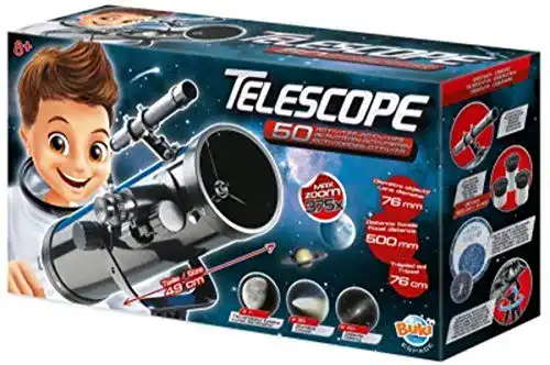 Teleskop (Kinder) BUKI France BUKI TS008B – Teleskop 50 Aktivitäten